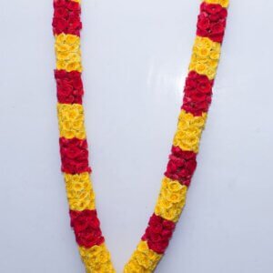 Button Rose Garland 5