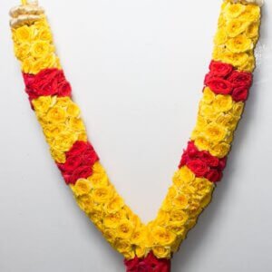 Button Rose Garland 9