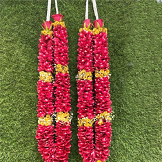 Rose petals garland